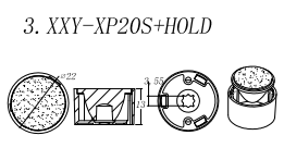 20mm砂面(配xp-e)